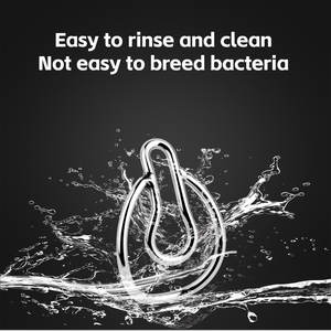 FRRK-288 clip mimetiche in metallo in acciaio inossidabile facili da indossare oggetti di scena Bdsm Bondage facili da pulire per gli uomini serrature di castità Bondage - Product Image 4