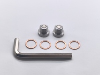 M16x1.5 Magnetisches Differential-Ölablass- und Befüllschrauben-Set, Anti-Tropf-Magnet, mit Kupfer-Unterlegscheiben und Sechskantschlüssel