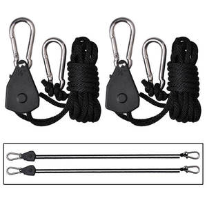 Cintres industriels d'intérieur <span class=keywords><strong>en</strong></span> métal <span class=keywords><strong>pour</strong></span> plantes avec cliquet réglable <span class=keywords><strong>pour</strong></span> fil et <span class=keywords><strong>corde</strong></span> de <span class=keywords><strong>suspension</strong></span> <span class=keywords><strong>pour</strong></span> les installations de culture professionnelles - Product Image 2