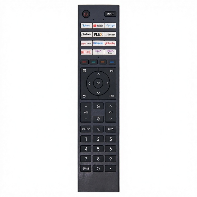 CT-95082 Remote Control with 12-16m Range for UHD LED TV