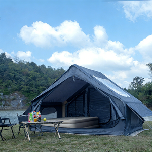 Tente gonflable de <span class=keywords><strong>luxe</strong></span> d'extérieur entièrement automatique - Quatre saisons, monocouche, à armature droite, portable, pour 6 à 8 personnes, imperméable - Product Image 2