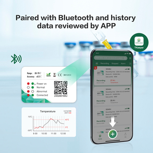 BlueTag T10 Ble <span class=keywords><strong>Temp</strong></span> Bluetooth Sensor Registrador de datos de temperatura de la vacuna - Product Image 5
