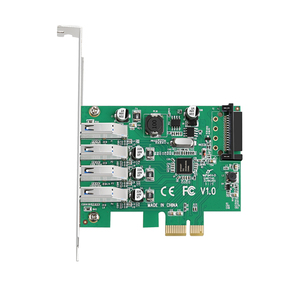 <span class=keywords><strong>Pci</strong></span>-<span class=keywords><strong>E</strong></span> Để <span class=keywords><strong>USB</strong></span> <span class=keywords><strong>3</strong></span>.2 Gen <span class=keywords><strong>1</strong></span> Adapter Với 5 Gbps Băng Tần 4-Port <span class=keywords><strong>USB</strong></span> <span class=keywords><strong>3</strong></span>.<span class=keywords><strong>1</strong></span> <span class=keywords><strong>PCI</strong></span> Thẻ Mở Rộng Nội Bộ <span class=keywords><strong>USB</strong></span> <span class=keywords><strong>3</strong></span> Hub Chuyển Đổi Cho Máy Tính Để Bàn - Product Image 1