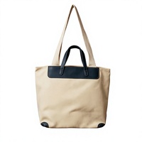 Sac fourre-tout en toile épaisse personnalisé de grande capacité 16 oz, cadeau promotionnel d'entreprise, sac de shopping