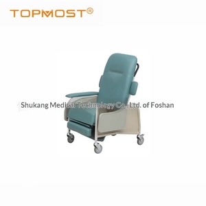 Fauteuil inclinable réglable pour personnes âgées, chaise d'<span class=keywords><strong>accompagnement</strong></span>, fauteuil roulant pour personnes handicapées à mobilité réduite, nouveau modèle de style chinois - Product Image 3