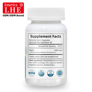 Dietary Shecome NAD+ Supplement 1000 mg Highest NAD Pontecy <b>Max</b> Absorption Energy and DNA Repair anti aging nad capsules - Product Image 6