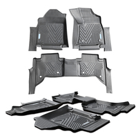 Tapis de sol Auto, accessoires de voiture, matériau TPE noir pour grand canon mural 2019 pour GWM Poer série P GWM Ute POER RUMAN et SUCAN