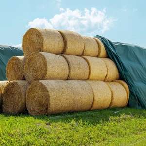 Zeer Ademende Baalhoes Van Stro En Hooi Voor Europese Winters Waterdicht En UV-Bestendig - Product Image 5