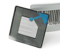 Étiquettes molles adhésives élevées du label RF 8.2MHz d'Eas de code barres de bijoux pour anti-vol