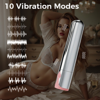 Fabricant OEM ODM de vibromasseurs portables étanches pour femmes, vibromasseurs clitoridiens et point G, vibromasseurs sexuels en forme de rouge à lèvres.
