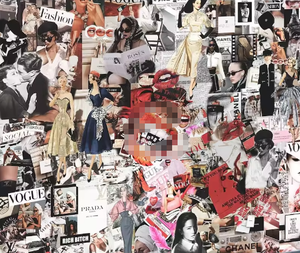 Fashion Magazine Cut <span class=keywords><strong>Photo</strong></span> Collage Peintures Murales Papier Peint 3d - Product Image 5