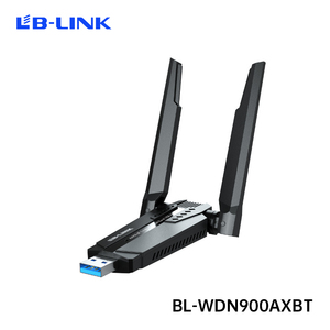 BL-WDN900AXBT LB-LINK AX900 WiFi6 Bluetooth5 Dual Band <b>USB</b> WiFi <b>Adapter</b> <b>Plug</b>&Play For Laptop Desktop Windows Linux - Product Image 1