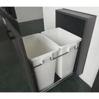 TKK Design moderne nouvelle armoire de cuisine poubelle deux boîtes poubelles en plastique recycler la poubelle de cuisine intégrée