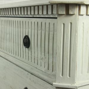 ตู้เก็บของไม้แกะสลักสไตล์วินเทจแบบเรียบง่ายสำหรับห้องนอน 4 ลิ้นชัก - Product Image 4