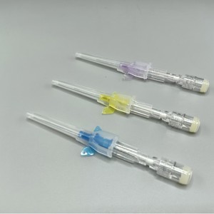Catéter intravenoso veterinario desechable Lusecon 20G-26G con alas, de un solo uso, para mascotas - Product Image 2