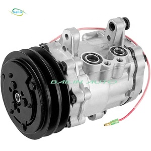 Compresor de aire acondicionado automático para <span class=keywords><strong>coche</strong></span>, piezas para Fiat SEICENTO 600 1997-2010, 8FK351128001 8FK351340001 SD7B10 168511 197170 - Product Image 1