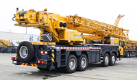 Grue mobile d'occasion de 80 tonnes à capacité de levage pour camion XCT80 Camion hydraulique à flèche télescopique avec grue