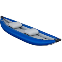 Kayak de pêche gonflable de bateau durable d'épaissir de haute qualité de PVC pour 2 personnes