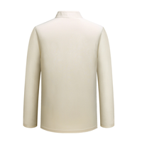 T-shirt décontracté à manches longues brodé style Hanfu Tang chinois traditionnel CTCS-001