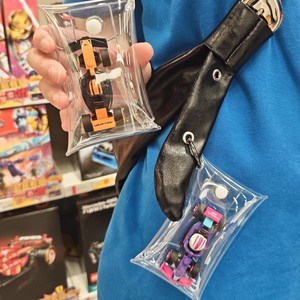 Sac de rangement transparent en PVC fait main pour pendentifs <span class=keywords><strong>Lego</strong></span> F1, boîte mystère à cordon, sac de séchage au soleil pour voitures de course, porte-clés en caoutchouc - Product Image 4