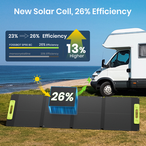Panel Solar Plegable Fossibot SP110 Peak Shaving de 110W, Portátil, Flexible, para Uso en Exteriores y en el Hogar, con Energía Solar - Product Image 5