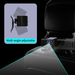 8 Led hồng ngoại tầm nhìn ban đêm phía sau ghế giám sát bé xe máy ảnh với 4.3 inch HD hiển thị dễ dàng gắn ống kính góc rộng cho du lịch - Product Image 4