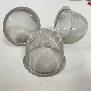 Wire Mesh Filter Cap Dome Shape Wire Mesh Filter / Bowl Shape Wire Mesh Filter Strainer