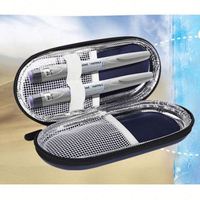Sac isotherme personnalisé en EVA rigide et étanche pour kit médical, avec fermeture éclair et compartiment intérieur zippé