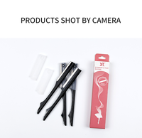 Tondeuse à sourcils pliable pour femmes - Rasoir en acier inoxydable avec poignée lisse pour le modelage des sourcils et le dermaplaning facial
