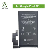 Batterie de téléphone portable rechargeable Li-ion 5000 mAh AYDOU Silver Google Pixel 7 Pro, qualité originale