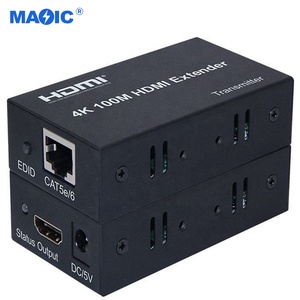 Bộ Mở Rộng <span class=keywords><strong>HDMI</strong></span> 4K <span class=keywords><strong>100M</strong></span> 120M Mới Với Âm Thanh Với Bộ Mở Rộng Mạng Vòng Lặp Tín Hiệu <span class=keywords><strong>HDMI</strong></span> Sang RJ45 Mở Rộng Với EDID - Product Image 1