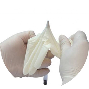 Латексные перчатки без порошка одноразовые латексные перчатки Intco - Product Image 4