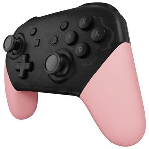 EXtremeRate Custom Replacement Puffy Pink Handle Grip Housing Shell for Nintendo <b>Switch</b> Pro Controller - Product Image 4
