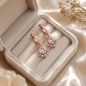 Orecchini a Perno Geometrici Rotondi per Donne, Design Minimalista, Accessori per Orecchie da Indossare Quotidianamente - Product Image 4