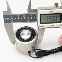 Électroaimant de maintien rond X3832L 24V DC à commande de haute précision pour équipement de manutention automatisé
