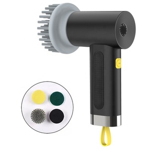Cepillo de limpieza eléctrico recargable S2 personalizado 5 en 1 Cepillo De Platos Electrico Power Supra Spin <span class=keywords><strong>Scrubber</strong></span> inalámbrico - Product Image 1