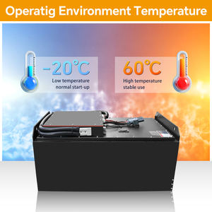 Konektor Daya Pengisi Daya Baterai Forklift 2-pole Arus Tinggi 48V 350Ah Baterai Lithium Kapasitas Tinggi Waktu Kerja Lama - Product Image 2