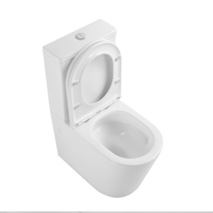 WC en céramique sans rebord, à chasse d'eau, deux pièces, conforme aux normes australiennes, avec certification Watermark, pour <span class=keywords><strong>salle</strong></span> <span class=keywords><strong>de</strong></span> <span class=keywords><strong>bain</strong></span> - Product Image 3