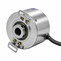 Roundss Encodeur photoélectrique absolu à arbre creux RAA58, 17/16 bits, SSI UART, 5-12V, 210mm OD, arbre de 148.8mm, de l'usine Roundss avec 19 ans d'expérience