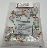 Kq2u11-35s Branch Y 3/8 Tube X 1/4 Npt Paket 10 buah Baru, Asli, Tersedia, dengan Garansi Satu Tahun.