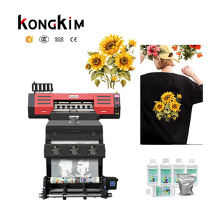 Impresora DTF Kongkim de Bajo Costo A3 de 24 Pulgadas Xp600 para Camisetas, Impresión de Rollo a Rollo de 30cm y 60cm con Máquina Agitadora y Alimentación Automática de Película DTF - Product Image 3