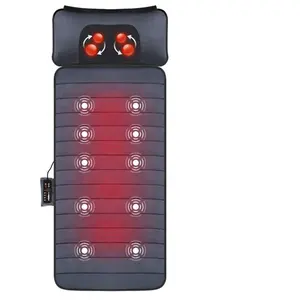 Tragbare elektrische Vibrations massage matratze Elektrische Shiatsu-Bett massage matte - Product Image 1