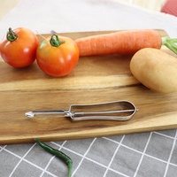 Nhà Bếp Rau Peeler Thép Không Gỉ Xoay Peeler Cho Rau Và Cà Rốt Trái Cây