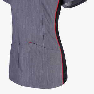 Uniformes Médicos Tejidos Ecológicos para Mujer, Tallas Grandes, FUXIN FUYI, TRST22SCT038F+TRST22SCP019F - Product Image 5