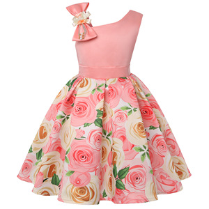 Robes à fleurs pour filles, vêtements pour enfants, robe de princesse, robe de fête d'anniversaire, robe de mariage, robe pour bébé fille - Product Image 2