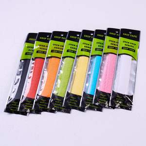 Bande adhésive antidérapante en coton pour raquettes de badminton, tennis de table et tennis, orange, rouge, blanc, bleu, vert, noir, jaune, personnalisable - Product Image 2