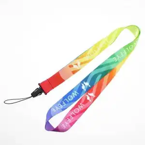 Dây Móc Khóa Mẫu Miễn Phí Dây Buộc Cổ Bán Buôn Logo Tùy Chỉnh Dây Buộc <span class=keywords><strong>Polyester</strong></span> Quảng Cáo Có Logo - Product Image 1