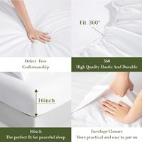 Cloudland naturel 100% pur coton ensemble de lit 400Tc blanc Designer King Size Double drap de lit Style uni motif solide plié
