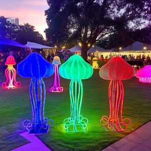 TOPREX 3D décoration <span class=keywords><strong>de</strong></span> Noël IP65 LED rue décorative extérieure étanche coloré coulant personnalisé méduse motif lumières - Product Image 1