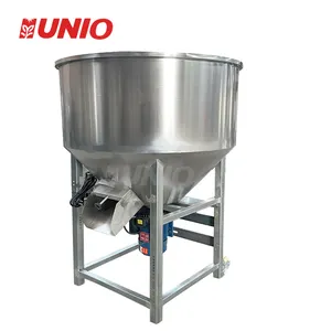 50-150kg/h Animal Feed Mixer Grinder Corn Seed Crusher Mixer Seed Grain Mill Feed Mixer